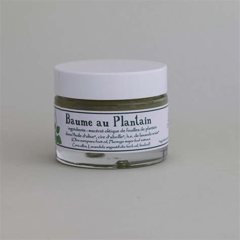 Baume au Plantain pour Inflammation Cutanée Poutingues Co