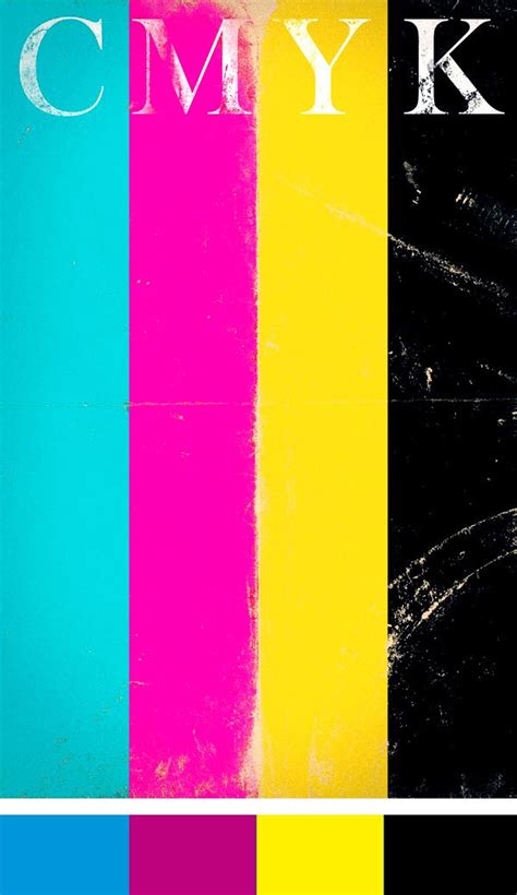 Cmyk I Graphic Design Typographic Poster Graphic Design Inspiration