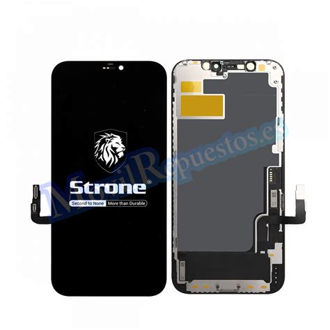 Strone Pantalla Completa Lcd Y T Ctil Para Iphone Pro Negro