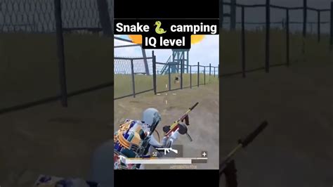 Snake 🐍 Camping Iq Level Viralshort Bgmi Youtubeshorts Kinganbru