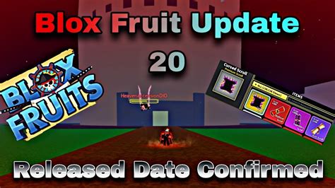 Blox Fruit Update 20 Release Date Confirmed Youtube