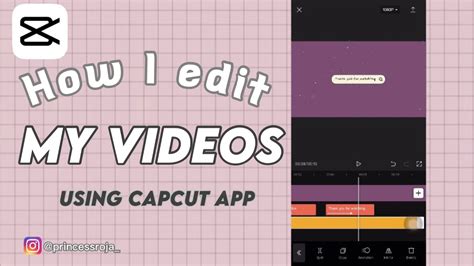 HOW I edit MY aesthetic VIDEO USING CAPCUT APP | CAPCUT TUTORIAL - YouTube