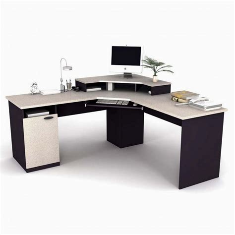 Corner Desk - Warm Front Upholstery