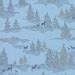 Moda Forest Frost Glitter Fabric By Sold By The Yard Etsy