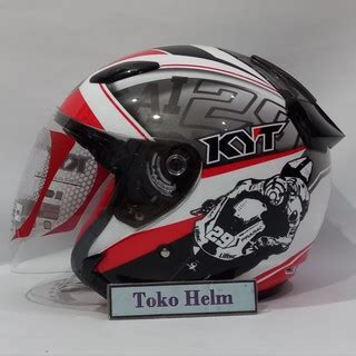 Jual Helm Kyt Half Face Kyt Dj Maru Motif M L Xl Shopee Indonesia