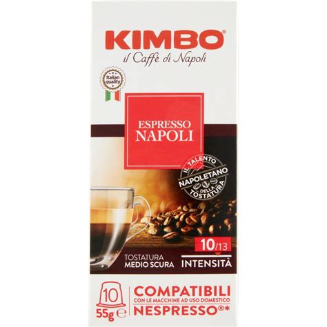 Capsule caffè espresso napoli x10 KIMBO NESPRESSO 55 G Coop Shop