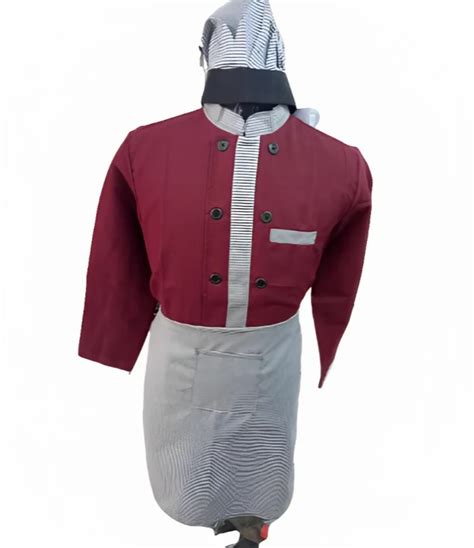 Mehroon Unisex Hotel Catering Uniform Size L XL 2XL At Rs 249