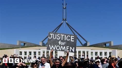 March 4 Justice Watch Thousands Of Australian Women Protest Sexual Assault Bbc News