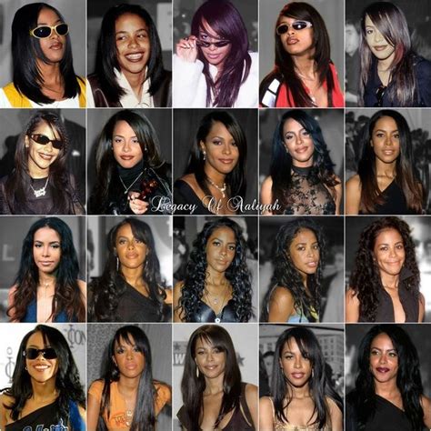 Her Hair Styles Were So Cute ♥️ Aaliyah Aaliyah Haughton Aaliyah Style