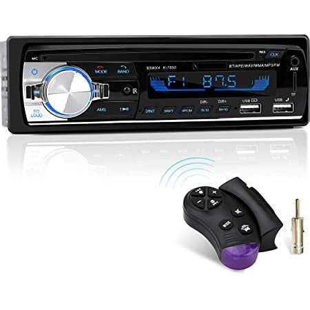 Autoradio Bluetooth CENXINY 1 DIN Radio Voiture Récepteur avec Lecteur