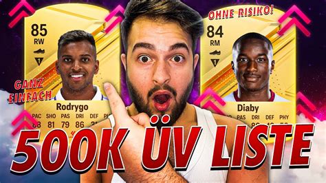 Ea Fc 24 Diese Üv Liste Macht 350k Coins Am Tag🚨💥beste 500k Üv Liste