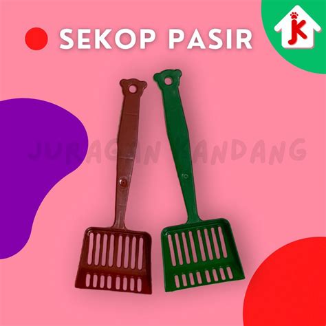 Jual Sekop Scoop Skop Pasir Kotoran Kucing Plastik Shopee Indonesia