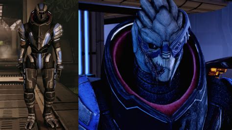 Alternate Undamaged Armour Options For Garrus Le At Mass Effect