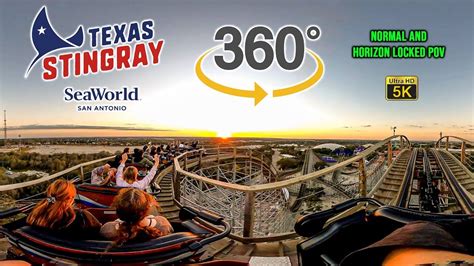 VR 360 5K Texas Stingray Normal And Horizon Locked Back Row POV