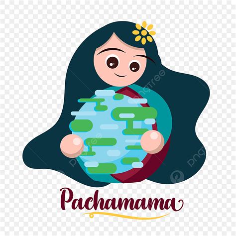 Women Holding Flower Vector Hd Png Images Pachamama Girl Women Holding