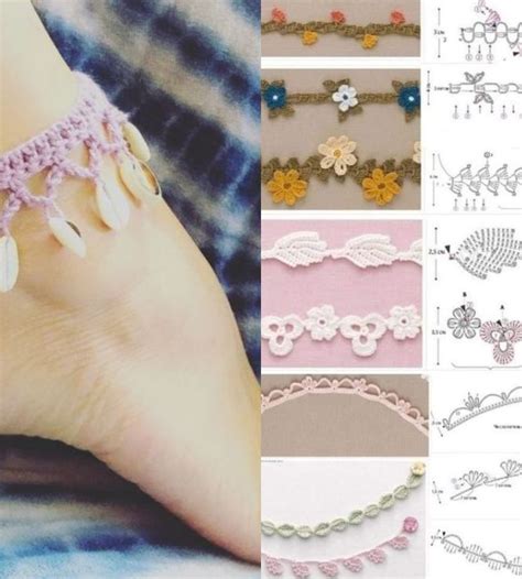 Elevate Your Style With Handcrafted Crochet Ankle Bracelets