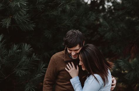 Christmas Tree Farm Proposal: Chelsea + Joe | Green Wedding Shoes ...