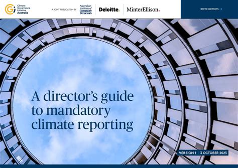 Guide To Mandatory Climate Reporting In Australia Internationally