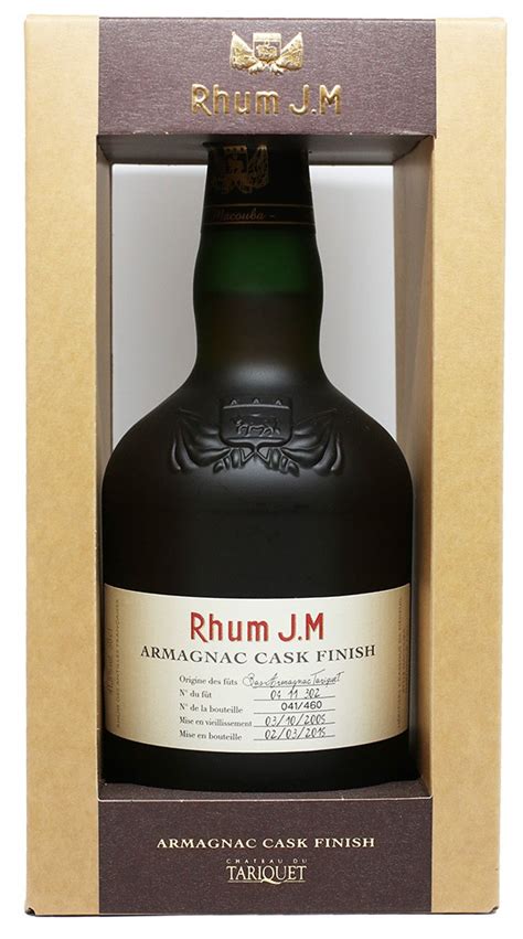 Rhum Agricole Pur Jus De Canne Rhum Jm Armagnac Cask Finish