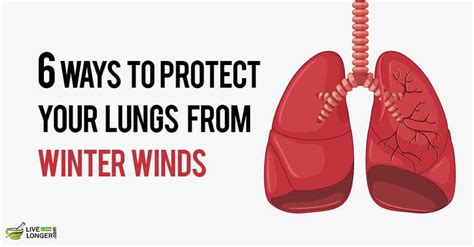 6 Simple Ways To Protect Your Lungs From Winter Winds