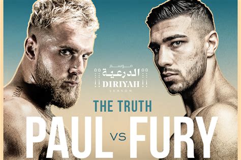 Jake Paul Vs Tommy Fury Officially Announced For February 26 In Saudi