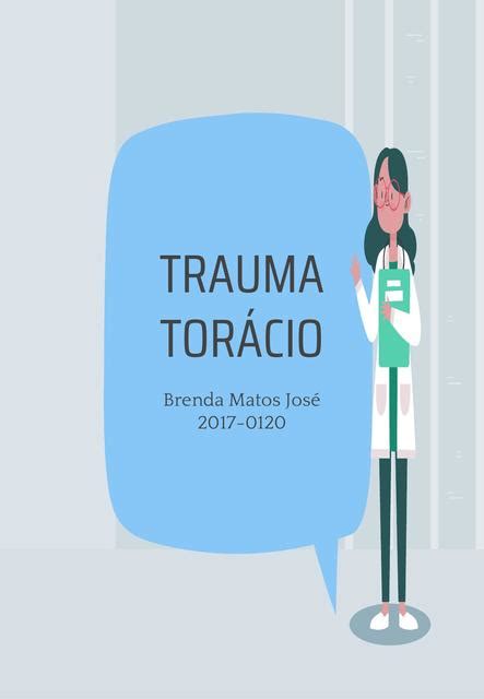 Trauma Torácico Breenstudy Udocz