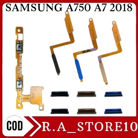 Jual Flexible Flexibel On Off Sensor FingerPrint Samsung Galaxy A7 2018