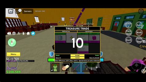 Trading Permanent Ice For Hours In Blox Fruits Youtube