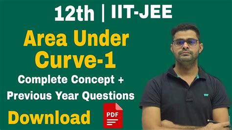 Area Under Curve 1 Area Under Curve Application Of Integrals Class 12 Jee Maths Maths