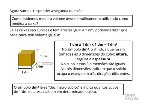 Volume Em D Planos De Aula Ano