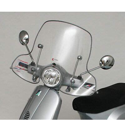 22483 Pare Brise FACO Pour Piaggio Vespa LX 50 Avec Attaques Chrome No