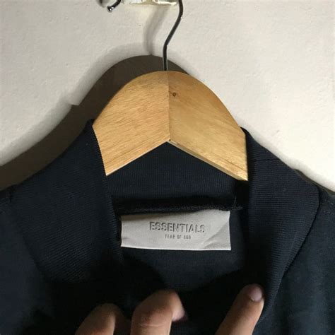 Fear Of God Essentials 1977 Mock Neck Longsleeve On Carousell