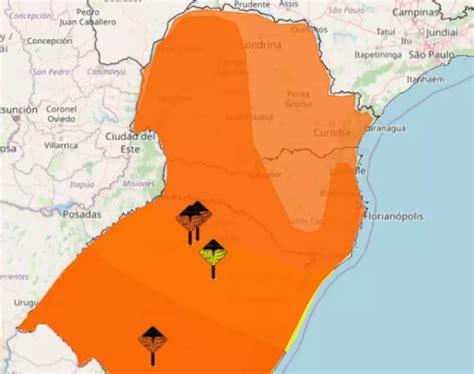 Goionews Nova frente fria se aproxima do Paraná traz temporais e