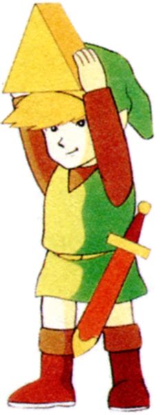 File Tloz Link Holding The Triforce Of Wisdom Artwork 2 Png Zelda Wiki