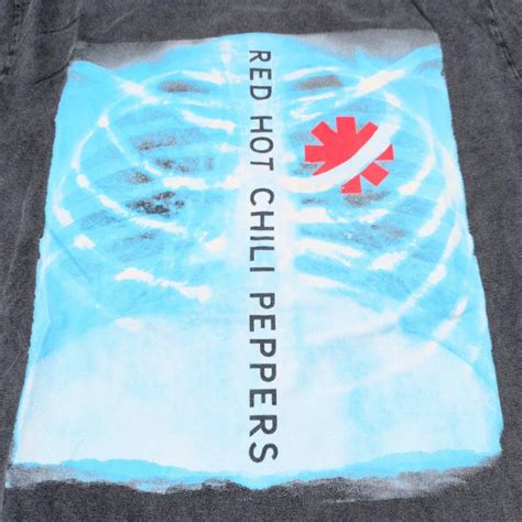 MUSIC TEE RED HOT CHILI PEPPERS レッドホットチリペッパーズ レッチリ バンドTシャツ チャコールグレー X
