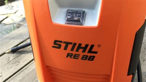 Stihl RE 88 Compact Pressure Washer Overview YouTube