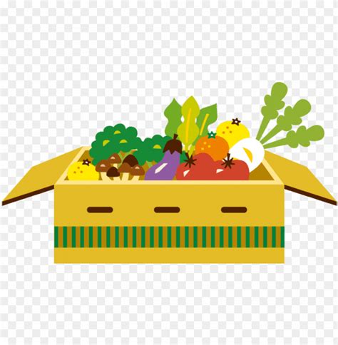 Vegetables And Fruits Cartoon Png Image With Transparent Background