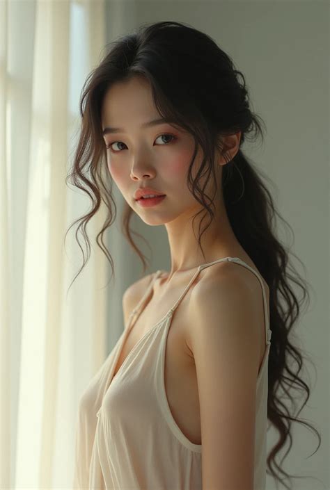 A Girl Naked SeaArt AI