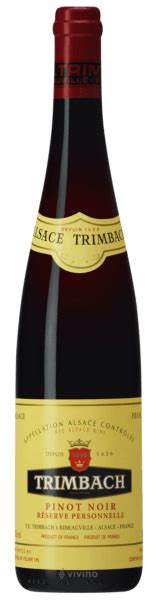 Trimbach Pinot Noir Alsace R Serve Personnelle Vivino Belgi