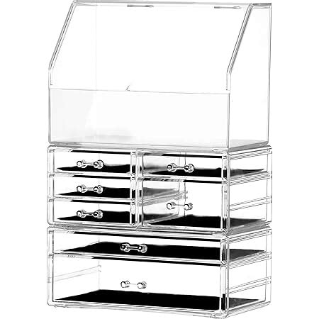 Amazon DreamGenius Makeup Organizer 4 Pieces Acrylic Makeup