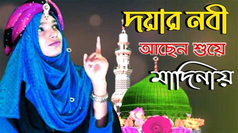 দয়ার নবী আছেন শুয়ে সোনার মদিনা আনিশা পারভিন গজল Sonar Madina