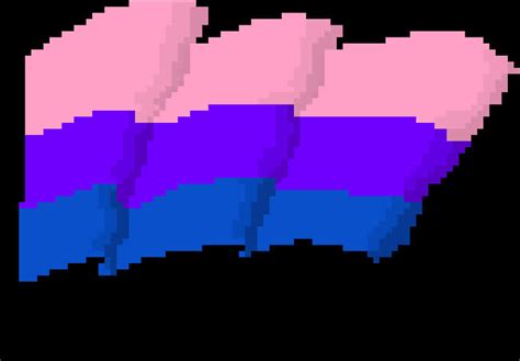 Download Pixelated Bisexual Pride Flag