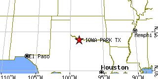 Iowa Park, Texas (TX) ~ population data, races, housing & economy