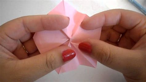 Origami Cherry Blossoms Tutorial Youtube