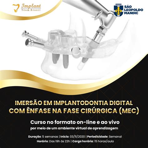 Imersão em Implantodontia Digital Ênfase na Fase Cirúrgica MEC