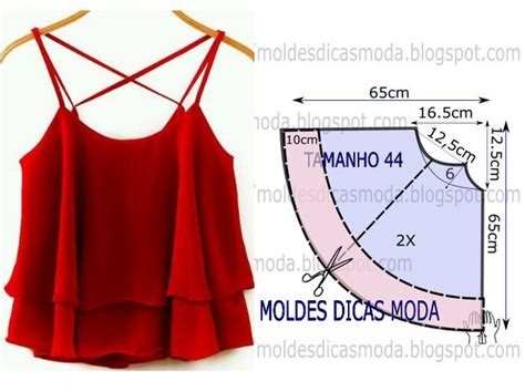 Passo A Passo Para Fazer Uma Blusa Godê Artofit