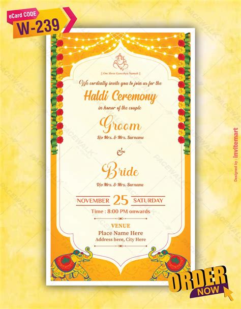 Details 100 Haldi Invitation Background Abzlocal Mx