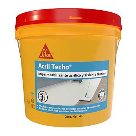 Sika Acril Techo Reforzamiento Estructural