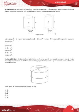 Geometria S Lida Cilindros Pdf