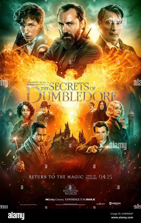 Fantastic Beasts The Secrets Of Dumbledore Advance Poster Top From